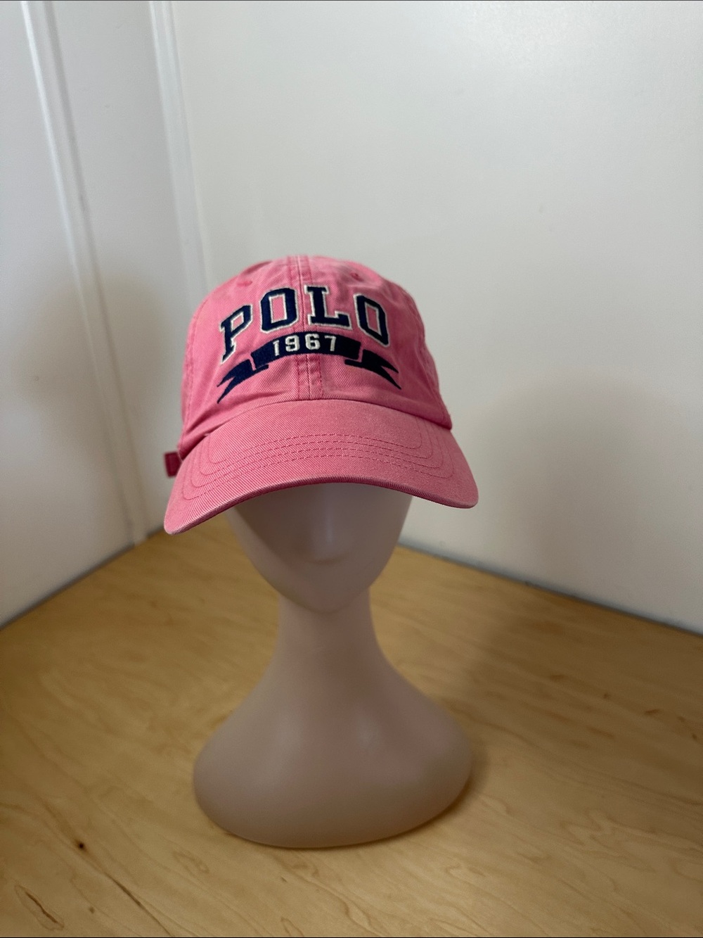 Polo by Ralph Lauren Kids Pink Embroidered Baseball Cap